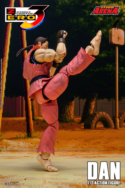 In Stock: DAN - STREET FIGHTER ALPHA (ZERO) 3 "STORM ARENA" 1/12 Scale