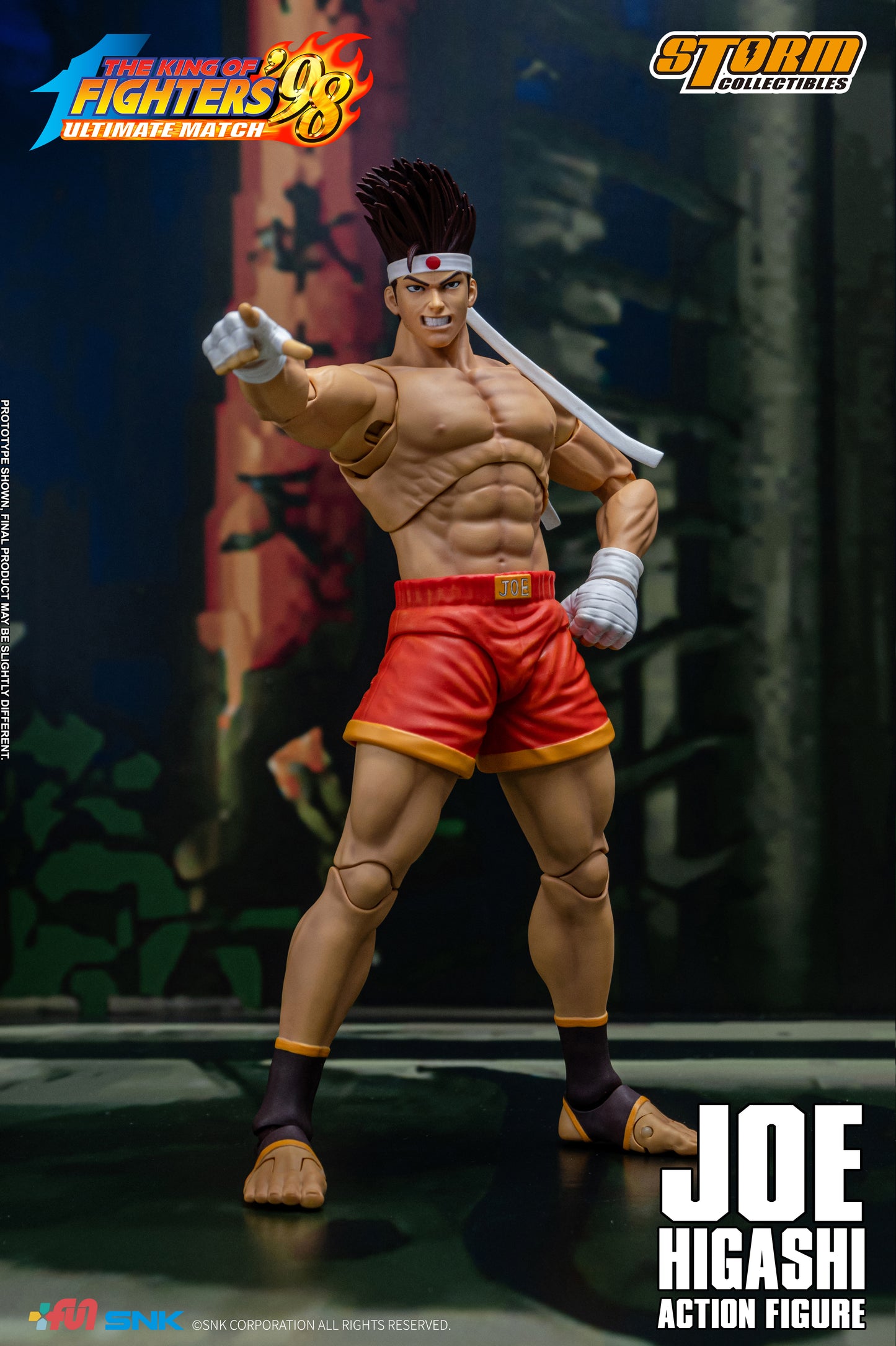 In Stock: JOE HIGASHI - The King of Fighter ‘98 UM Action Figure