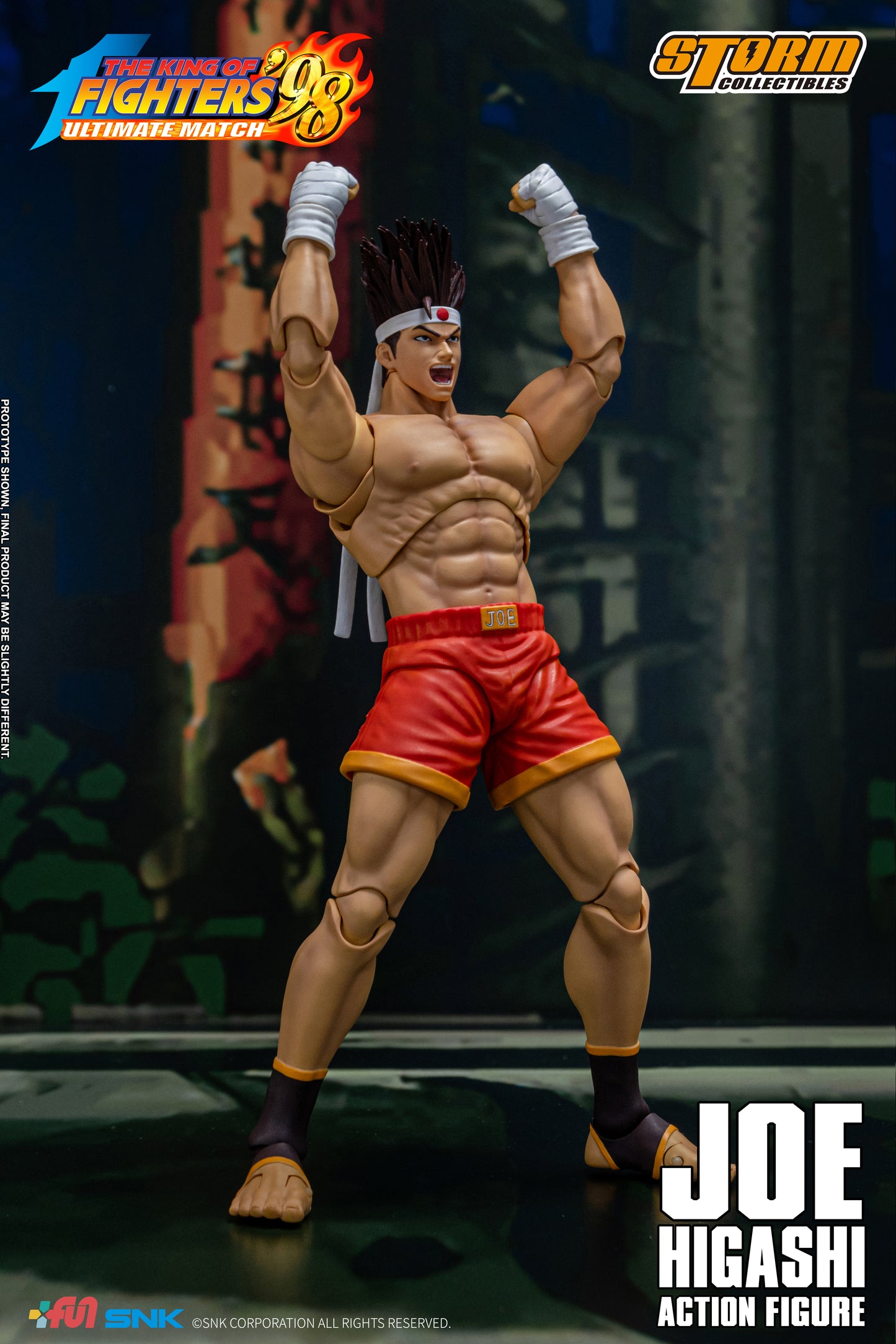 In Stock: JOE HIGASHI - The King of Fighter ‘98 UM Action Figure