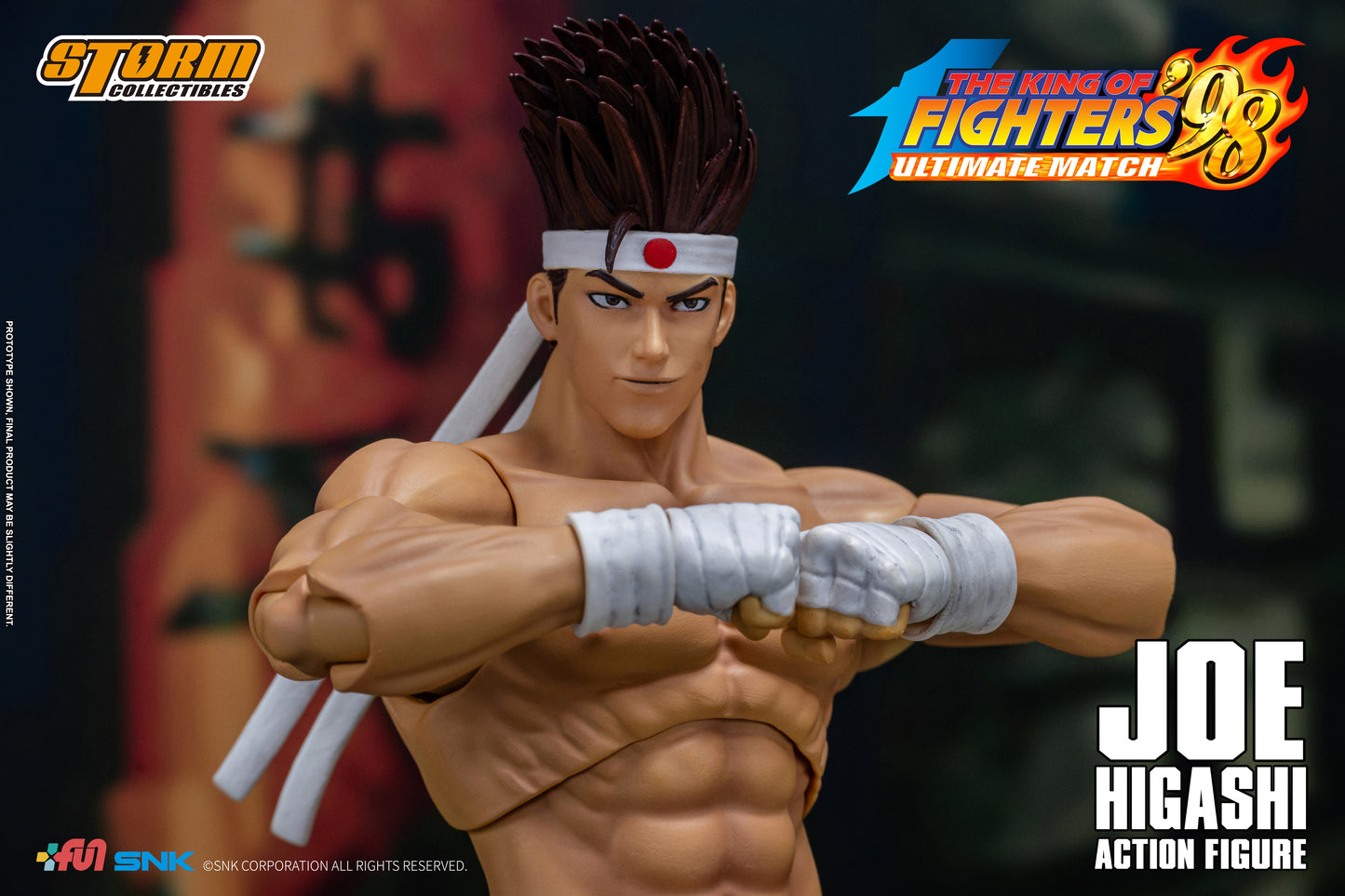 In Stock: JOE HIGASHI - The King of Fighter ‘98 UM Action Figure