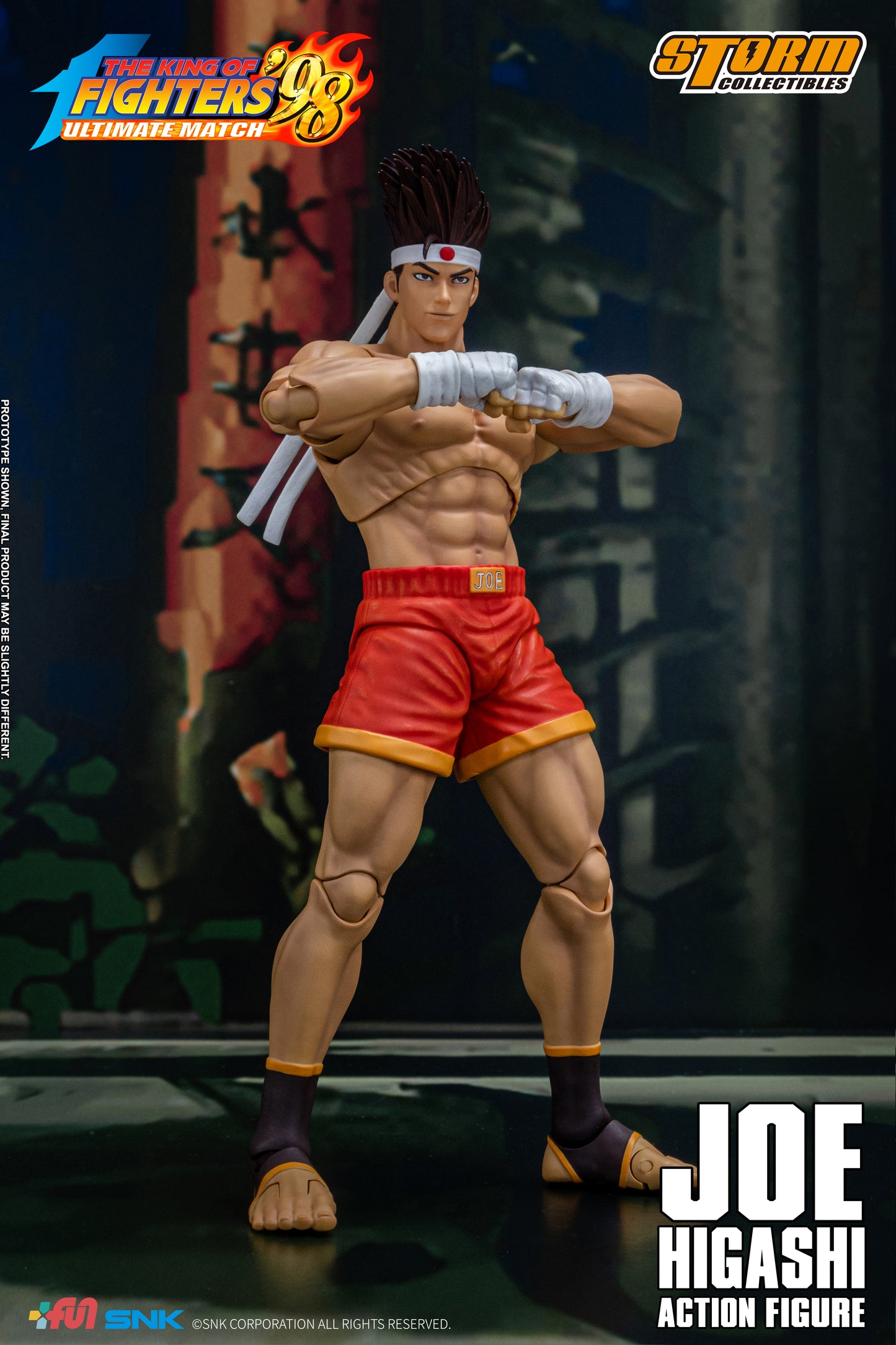 In Stock: JOE HIGASHI - The King of Fighter ‘98 UM Action Figure