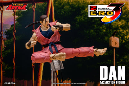 In Stock: DAN - STREET FIGHTER ALPHA (ZERO) 3 "STORM ARENA" 1/12 Scale