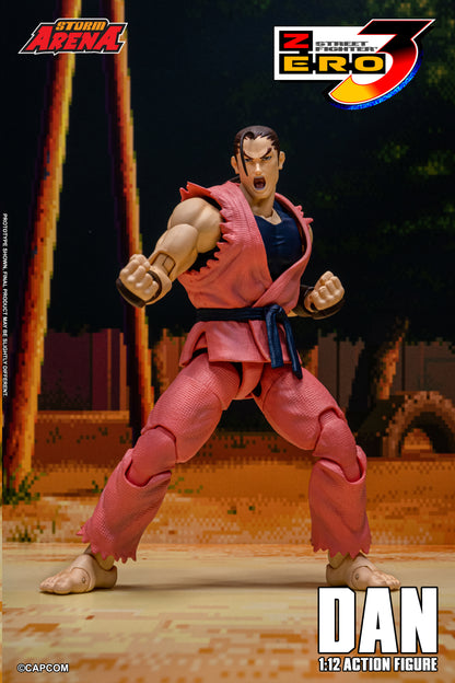 In Stock: DAN - STREET FIGHTER ALPHA (ZERO) 3 "STORM ARENA" 1/12 Scale
