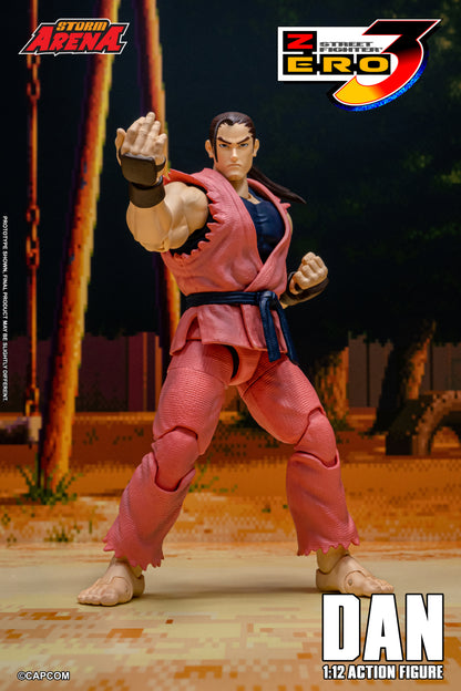 In Stock: DAN - STREET FIGHTER ALPHA (ZERO) 3 "STORM ARENA" 1/12 Scale