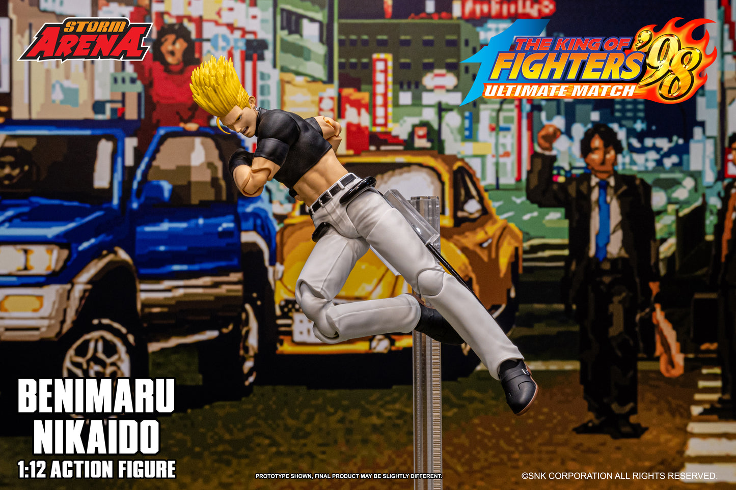 Pre-order: BENIMARU NIKAIDO - THE KING OF FIGHTERS’98 UM STORM ARENA 1/12 Scale