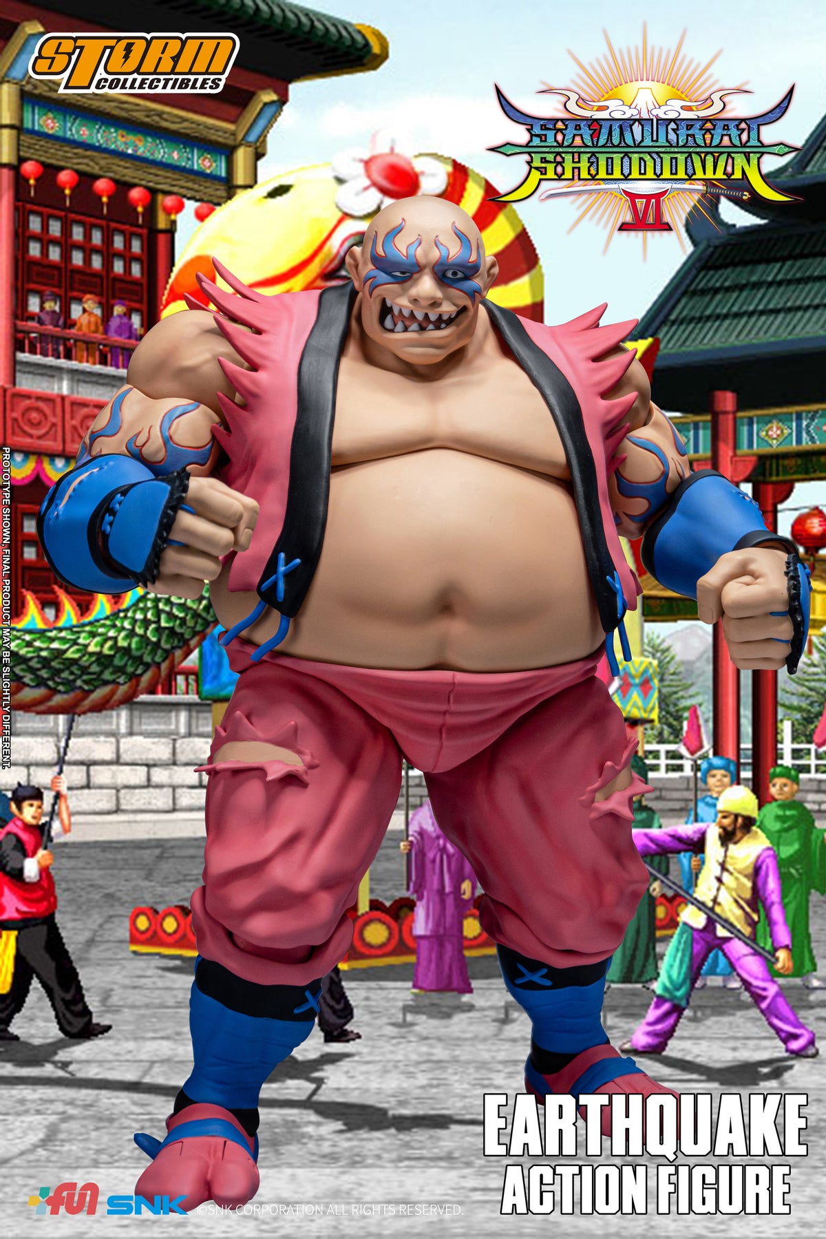 Vorbestellung: EARTHQUAKE – Samurai Shodown VI Actionfigur (UK)