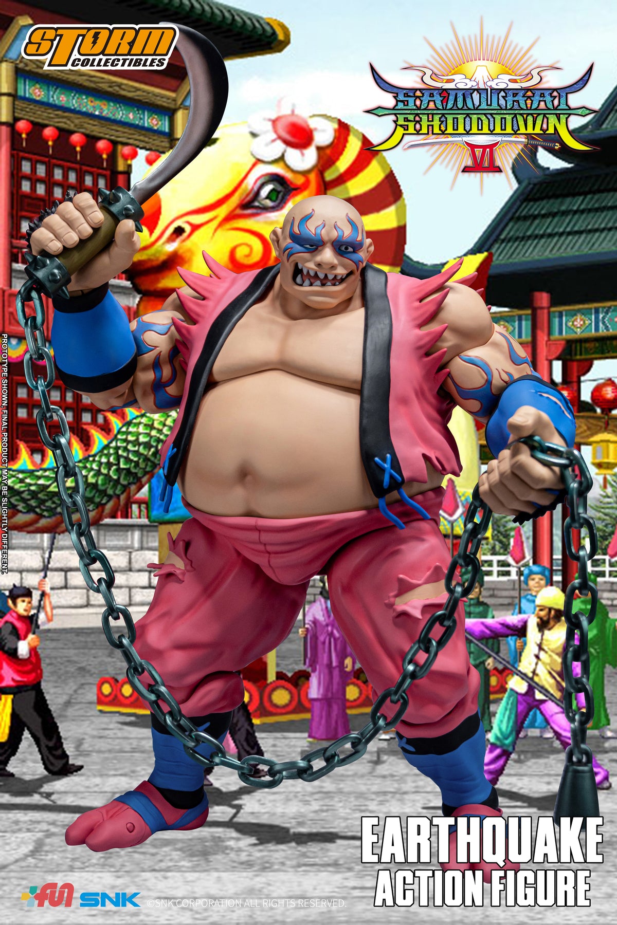 Vorbestellung: EARTHQUAKE – Samurai Shodown VI Actionfigur (UK)