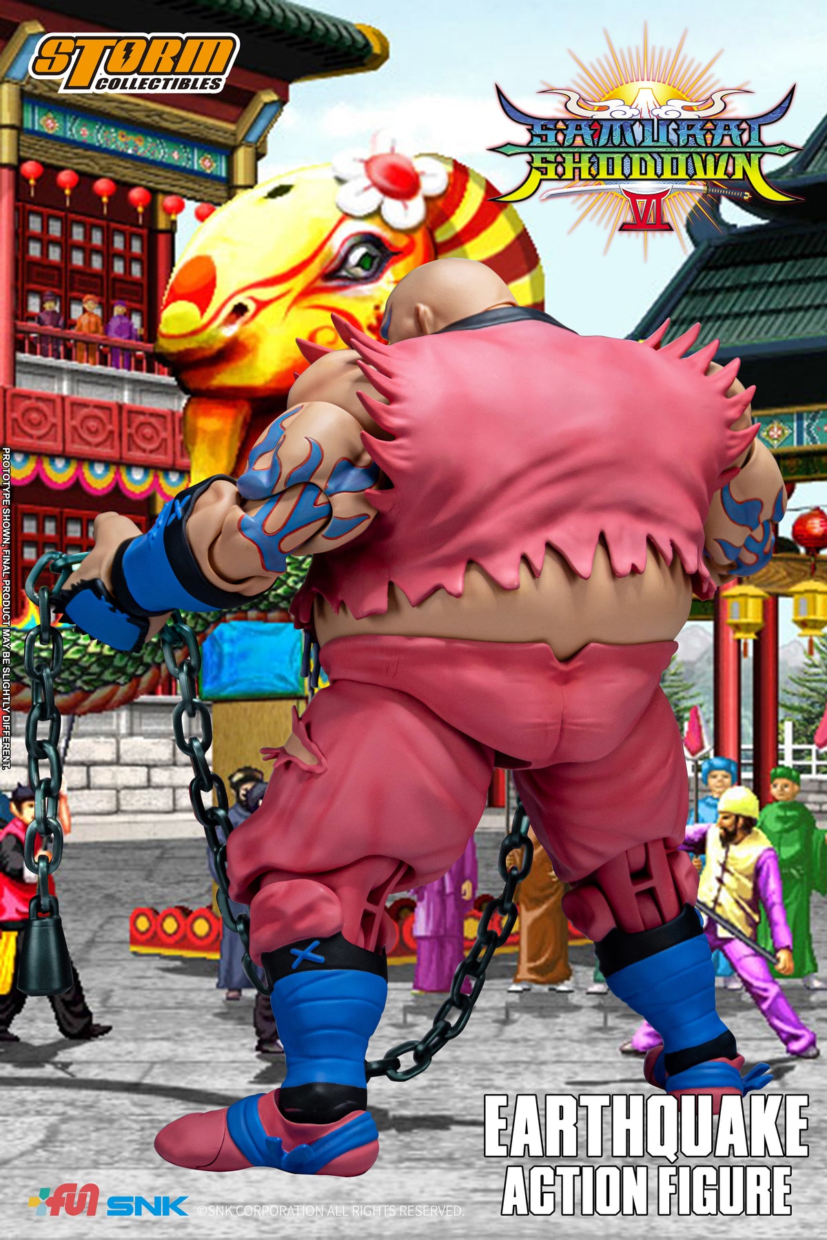 Vorbestellung: EARTHQUAKE – Samurai Shodown VI Actionfigur (UK)
