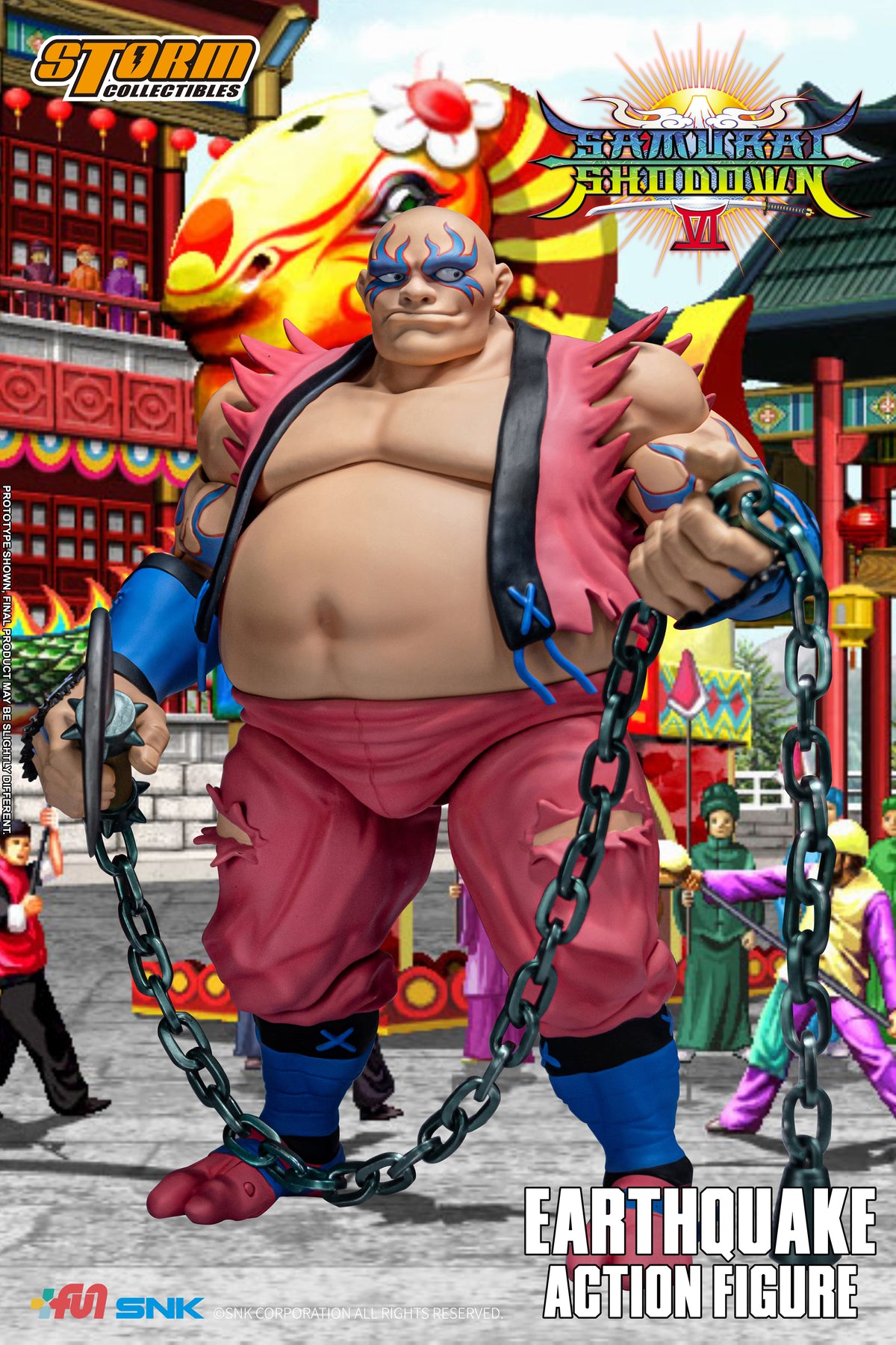 Vorbestellung: EARTHQUAKE – Samurai Shodown VI Actionfigur (UK)