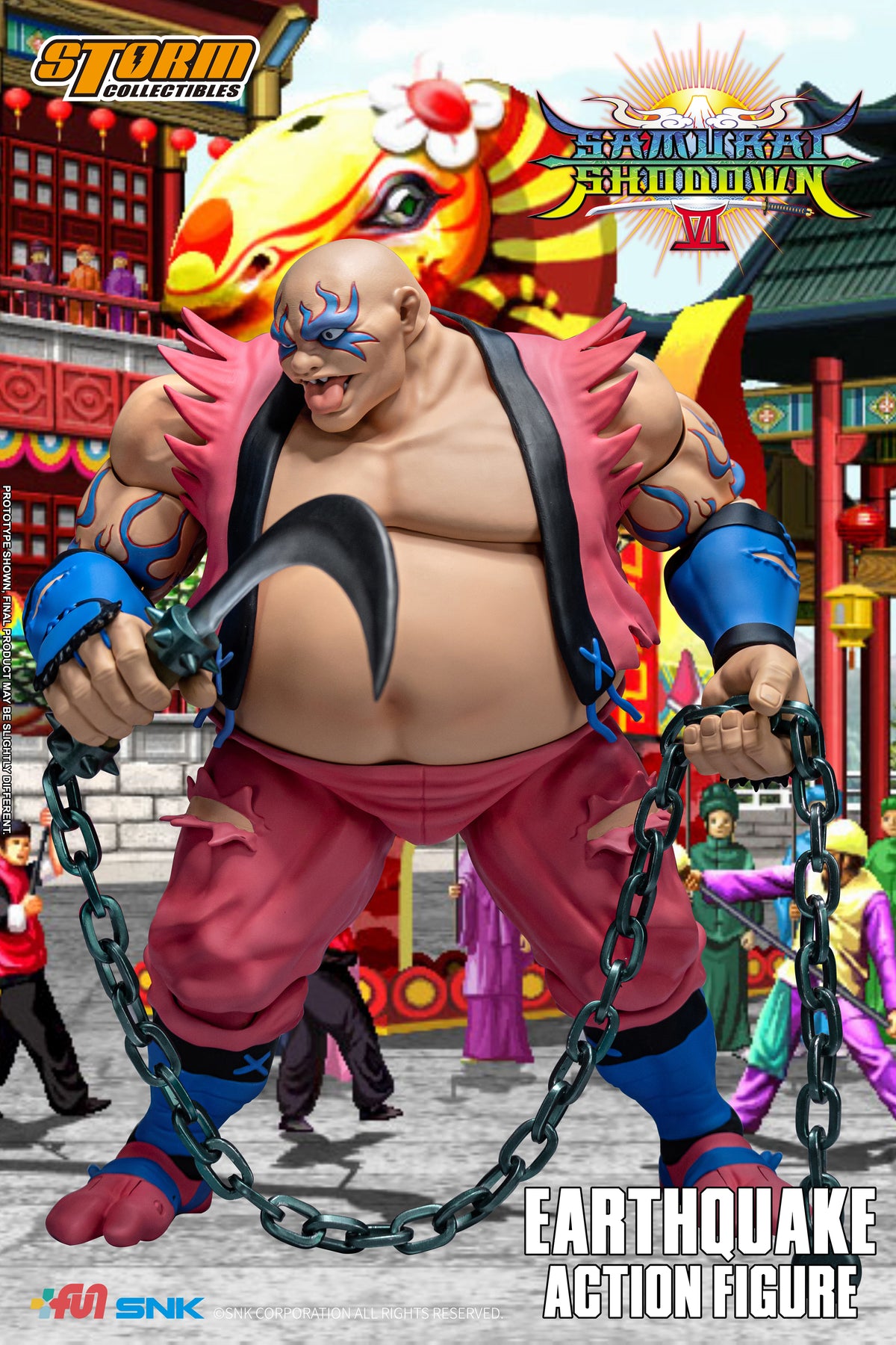 Vorbestellung: EARTHQUAKE – Samurai Shodown VI Actionfigur (UK)