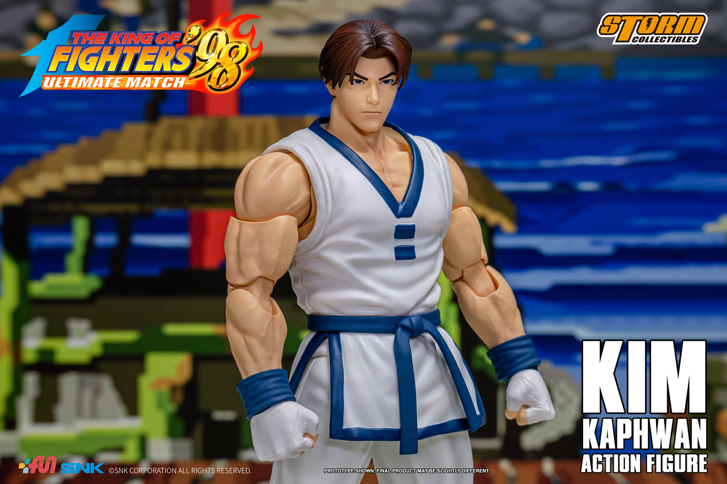 In Stock: KIM KAPHWAN - The King of Fighter ‘98 UM Action Figure