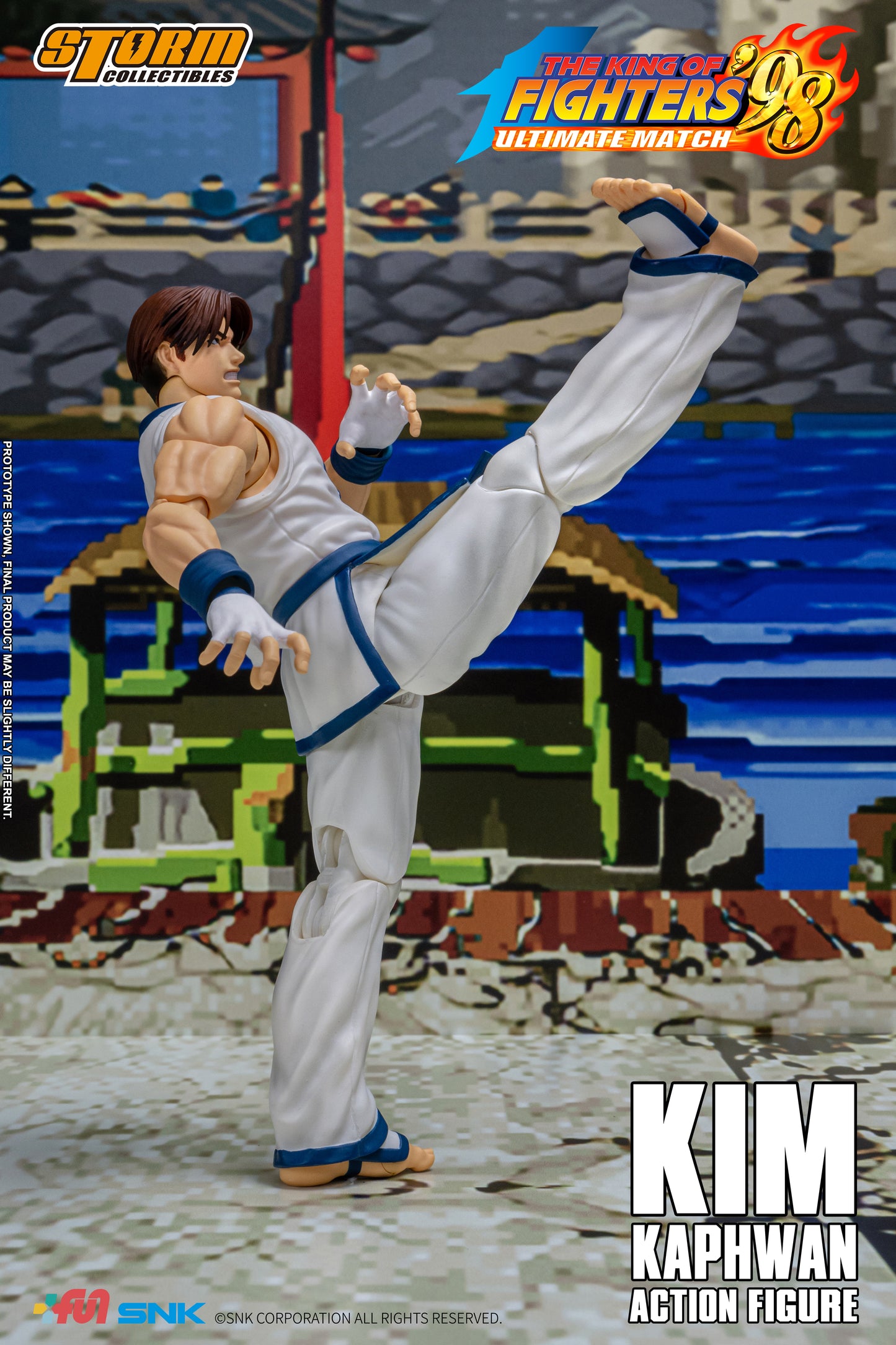 In Stock: KIM KAPHWAN - The King of Fighter ‘98 UM Action Figure