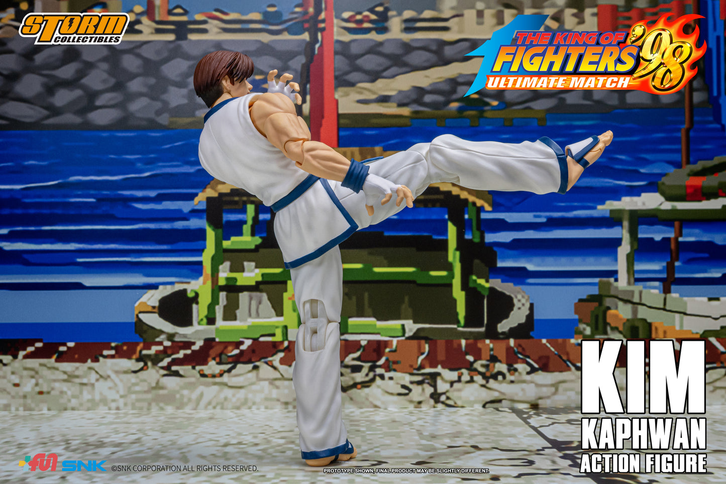 In Stock: KIM KAPHWAN - The King of Fighter ‘98 UM Action Figure
