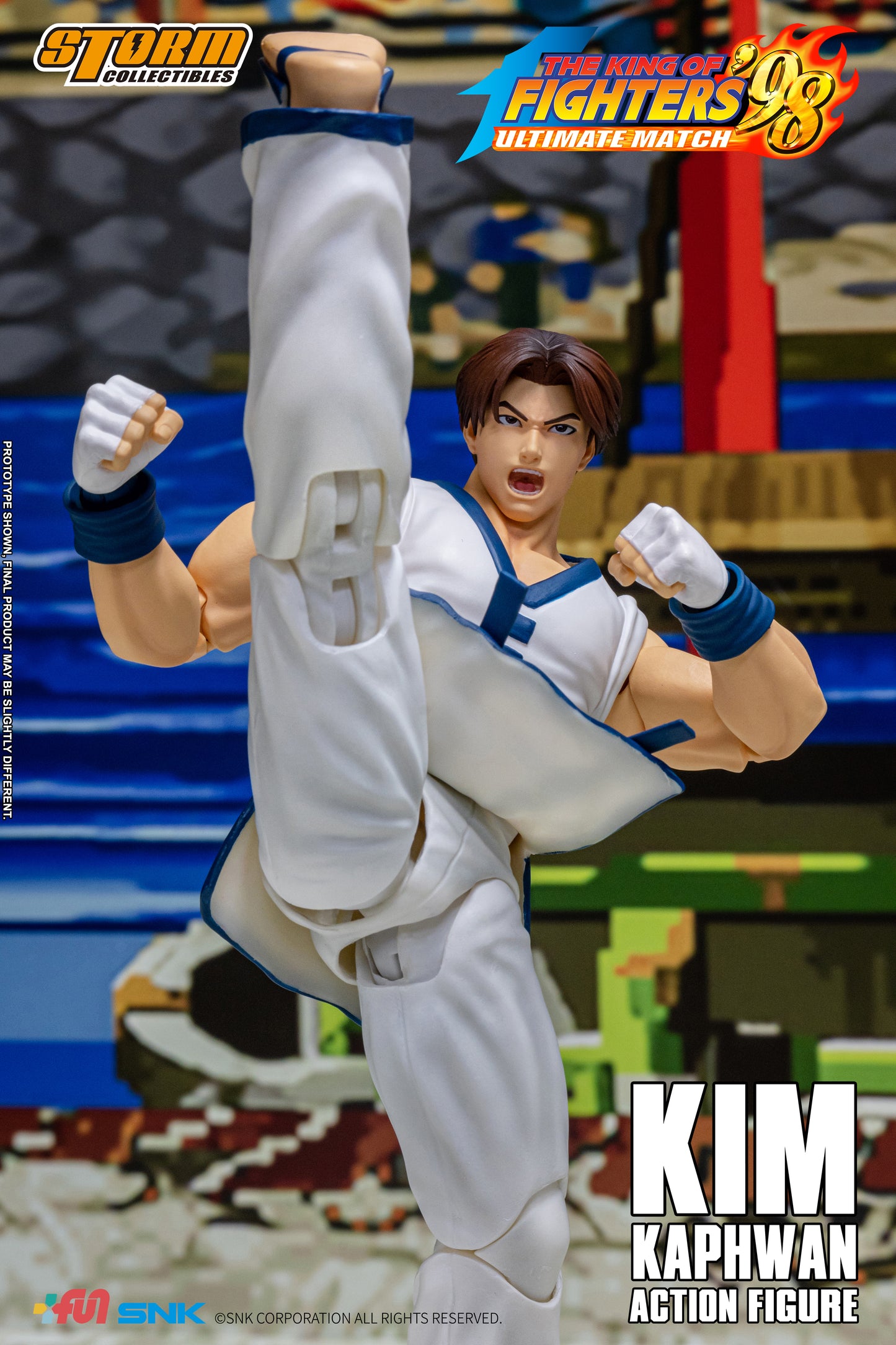 In Stock: KIM KAPHWAN - The King of Fighter ‘98 UM Action Figure