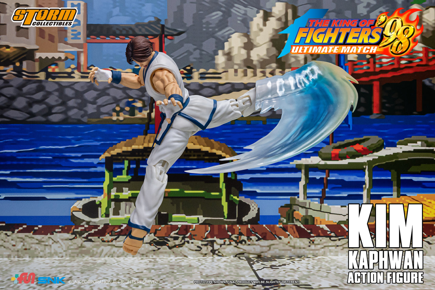 In Stock: KIM KAPHWAN - The King of Fighter ‘98 UM Action Figure