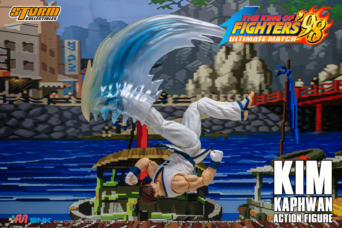 In Stock: KIM KAPHWAN - The King of Fighter ‘98 UM Action Figure