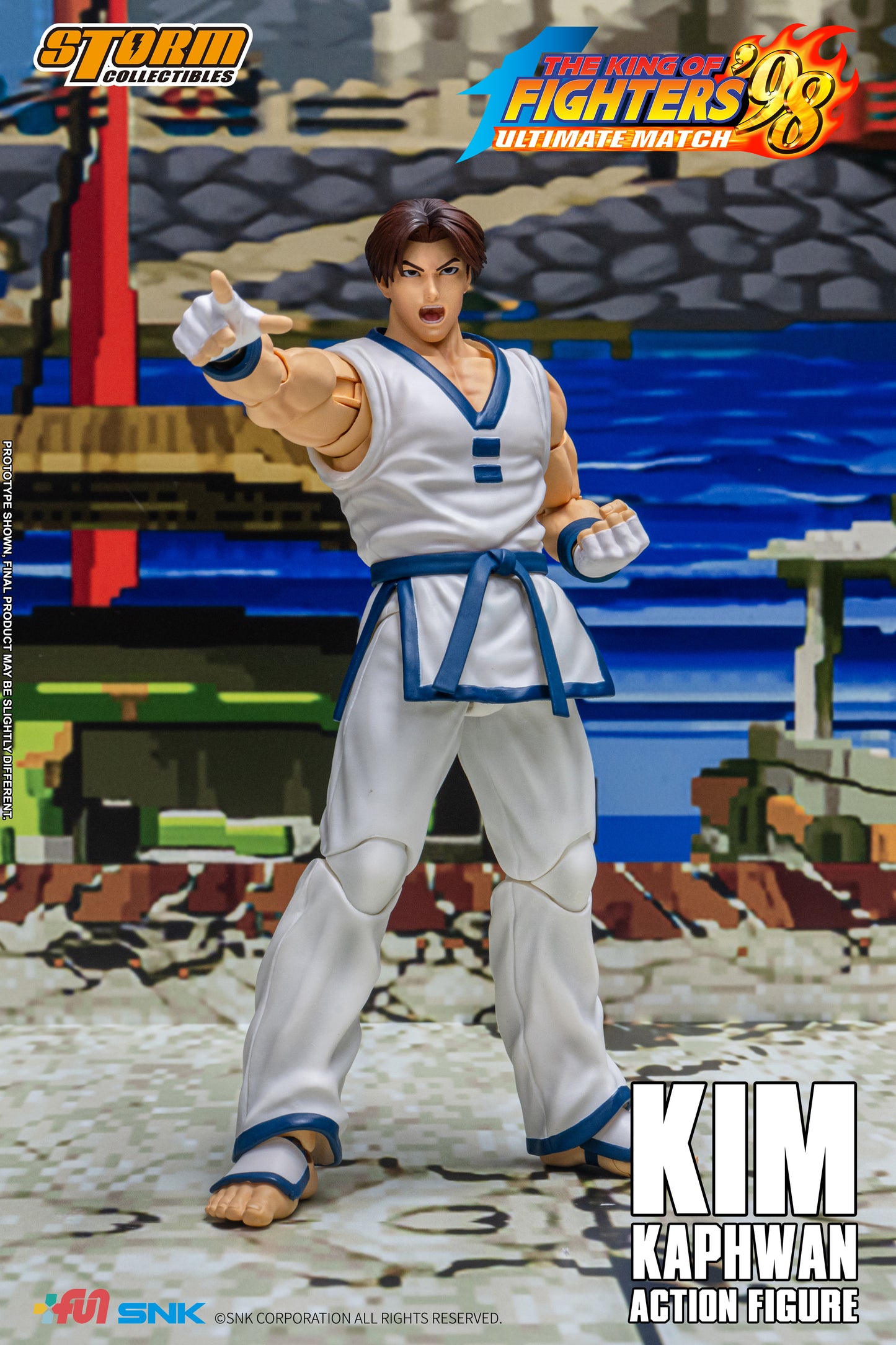 In Stock: KIM KAPHWAN - The King of Fighter ‘98 UM Action Figure
