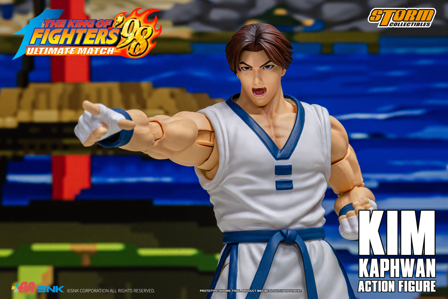 In Stock: KIM KAPHWAN - The King of Fighter ‘98 UM Action Figure
