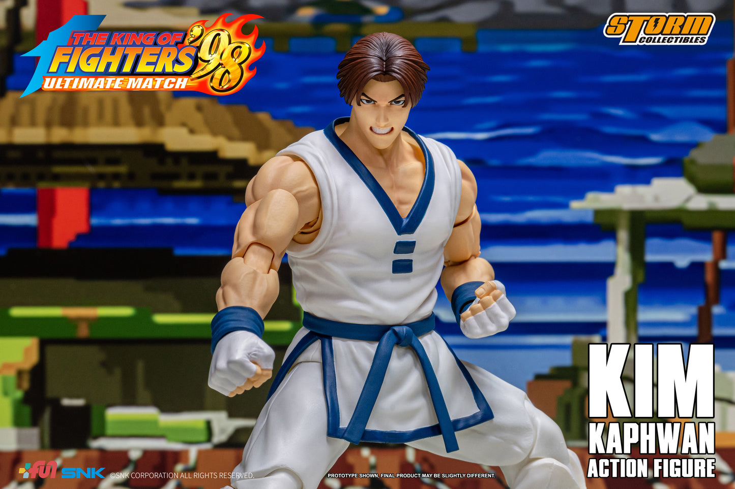 In Stock: KIM KAPHWAN - The King of Fighter ‘98 UM Action Figure