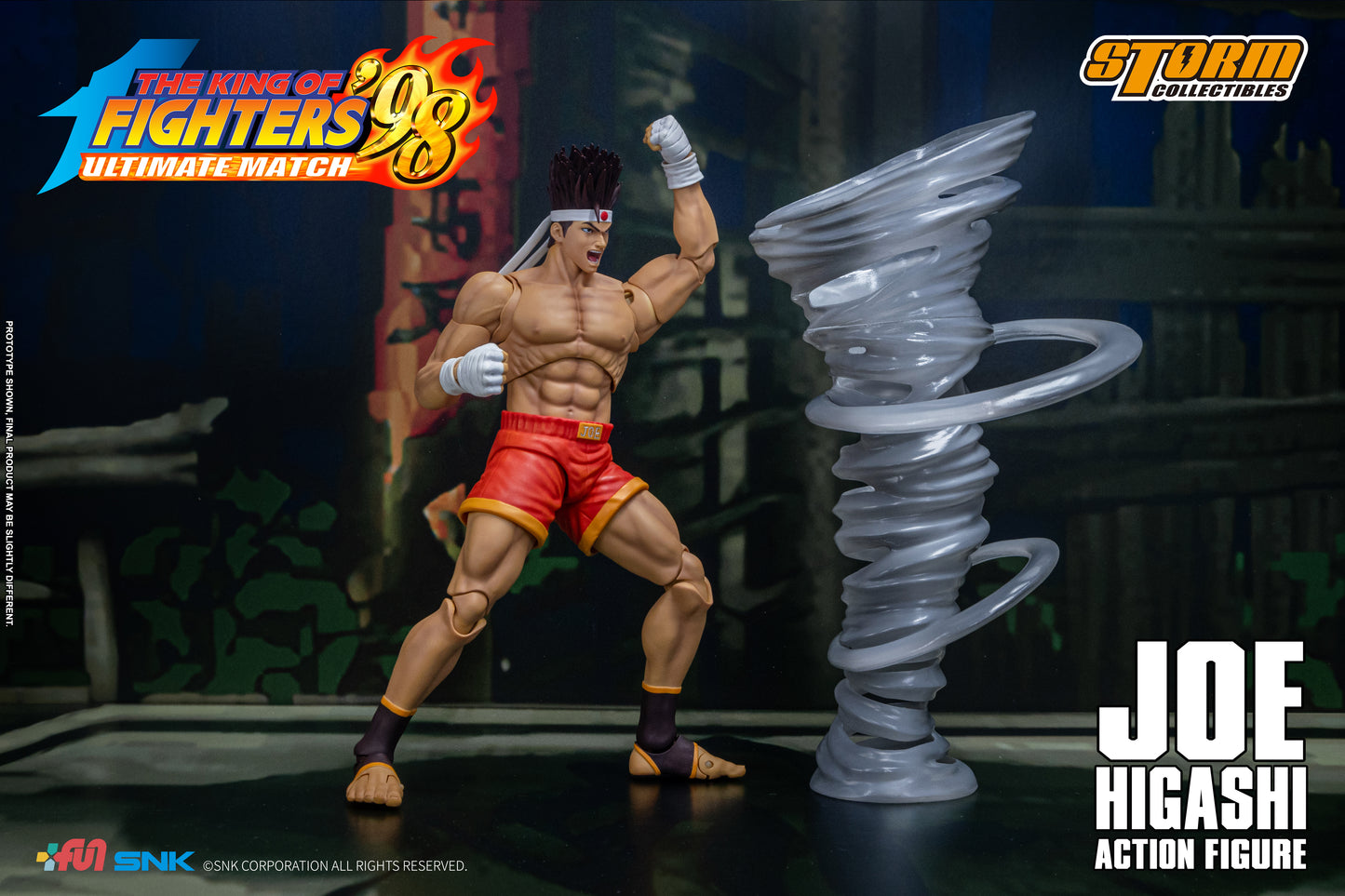 In Stock: JOE HIGASHI - The King of Fighter ‘98 UM Action Figure
