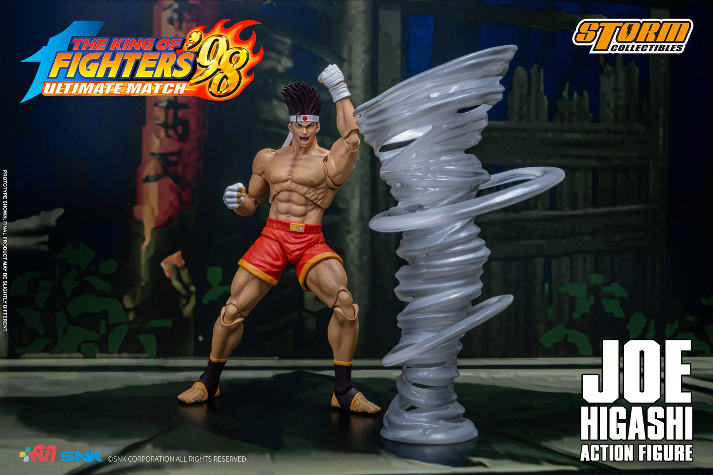 In Stock: JOE HIGASHI - The King of Fighter ‘98 UM Action Figure
