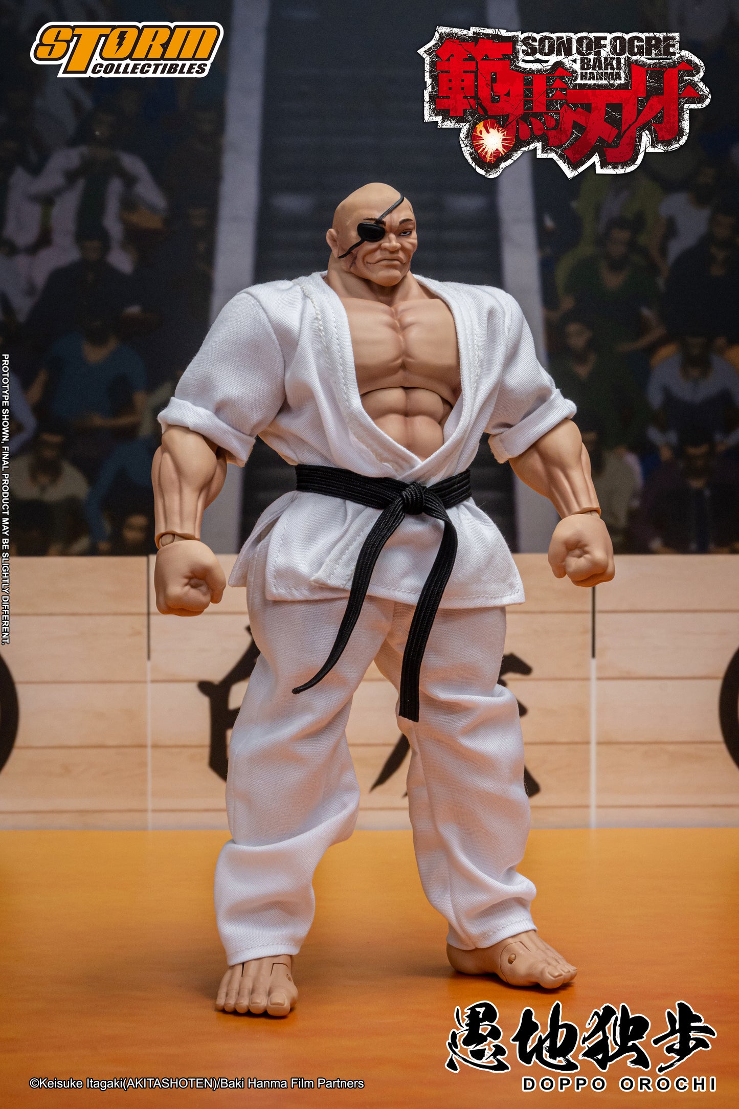 In Stock: DOPPO OROCHI - SON OF OGRE BAKI HANMA Action Figure