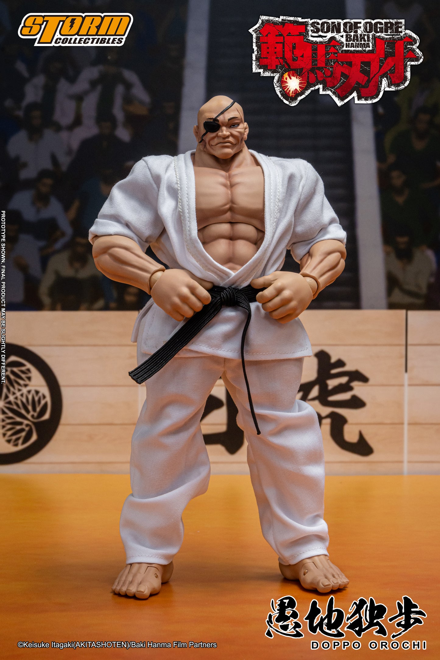 In Stock: DOPPO OROCHI - SON OF OGRE BAKI HANMA Action Figure