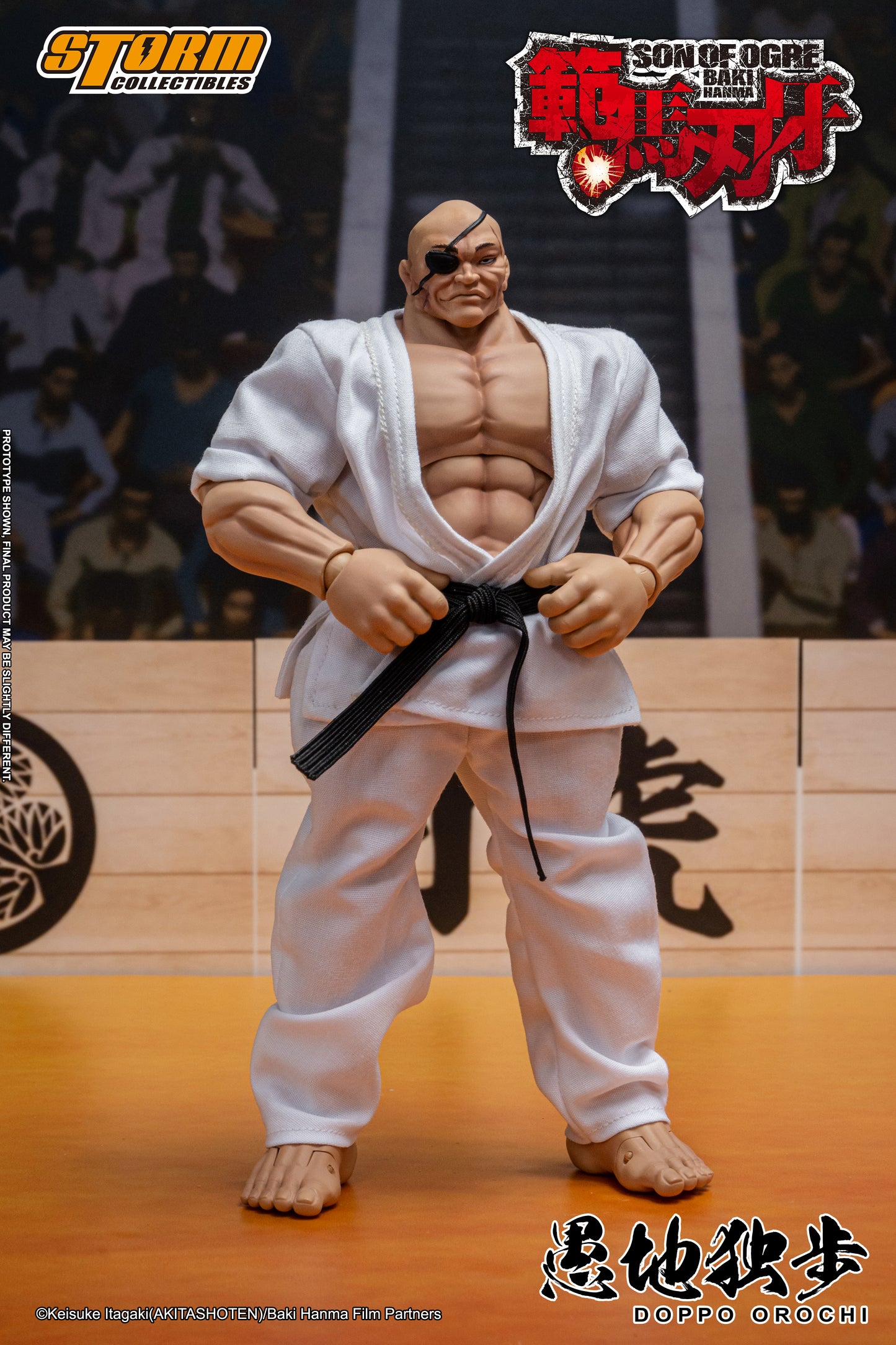 In Stock: DOPPO OROCHI - SON OF OGRE BAKI HANMA Action Figure