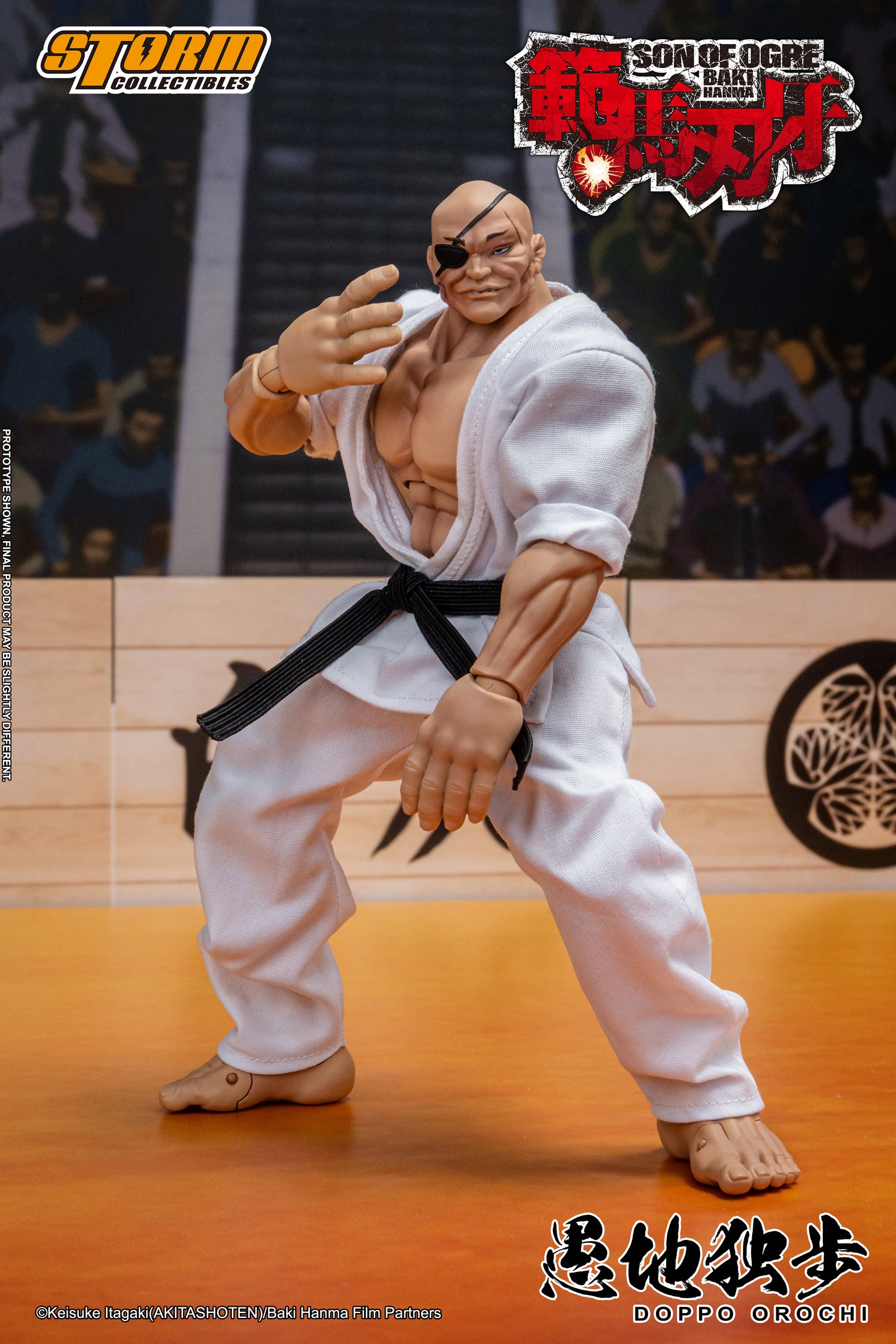 In Stock: DOPPO OROCHI - SON OF OGRE BAKI HANMA Action Figure