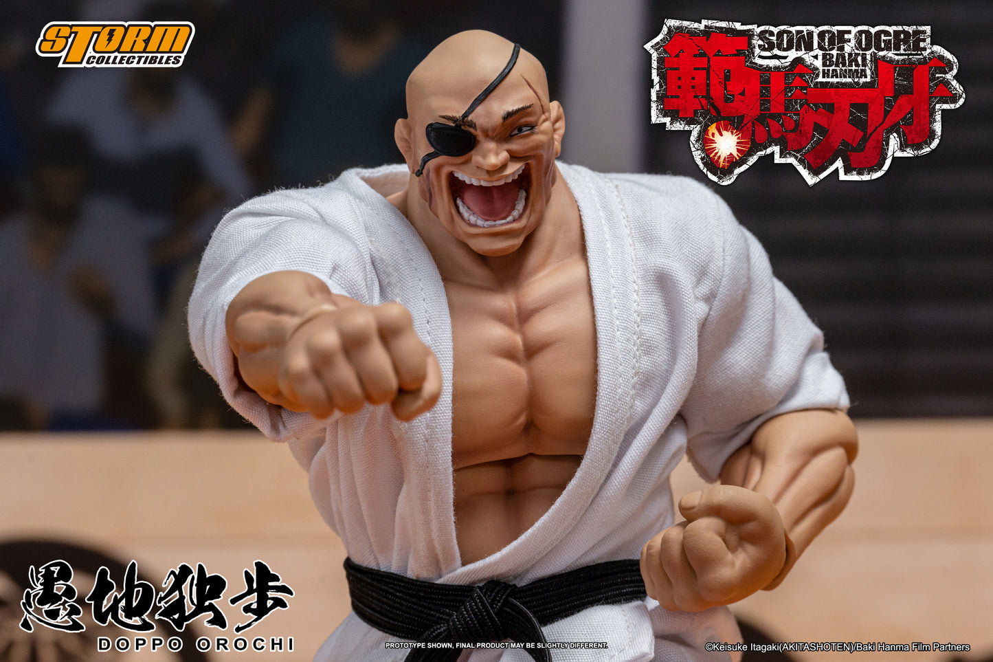 In Stock: DOPPO OROCHI - SON OF OGRE BAKI HANMA Action Figure