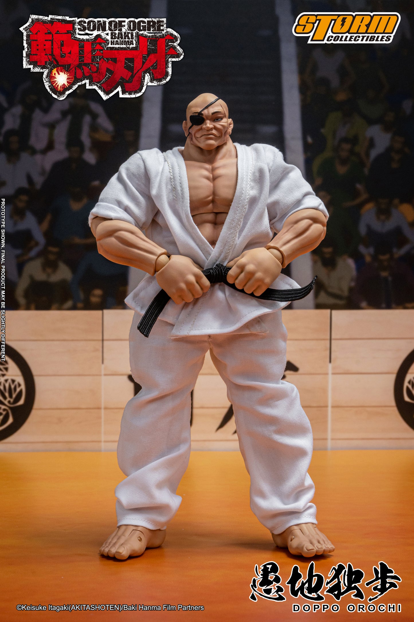 In Stock: DOPPO OROCHI - SON OF OGRE BAKI HANMA Action Figure