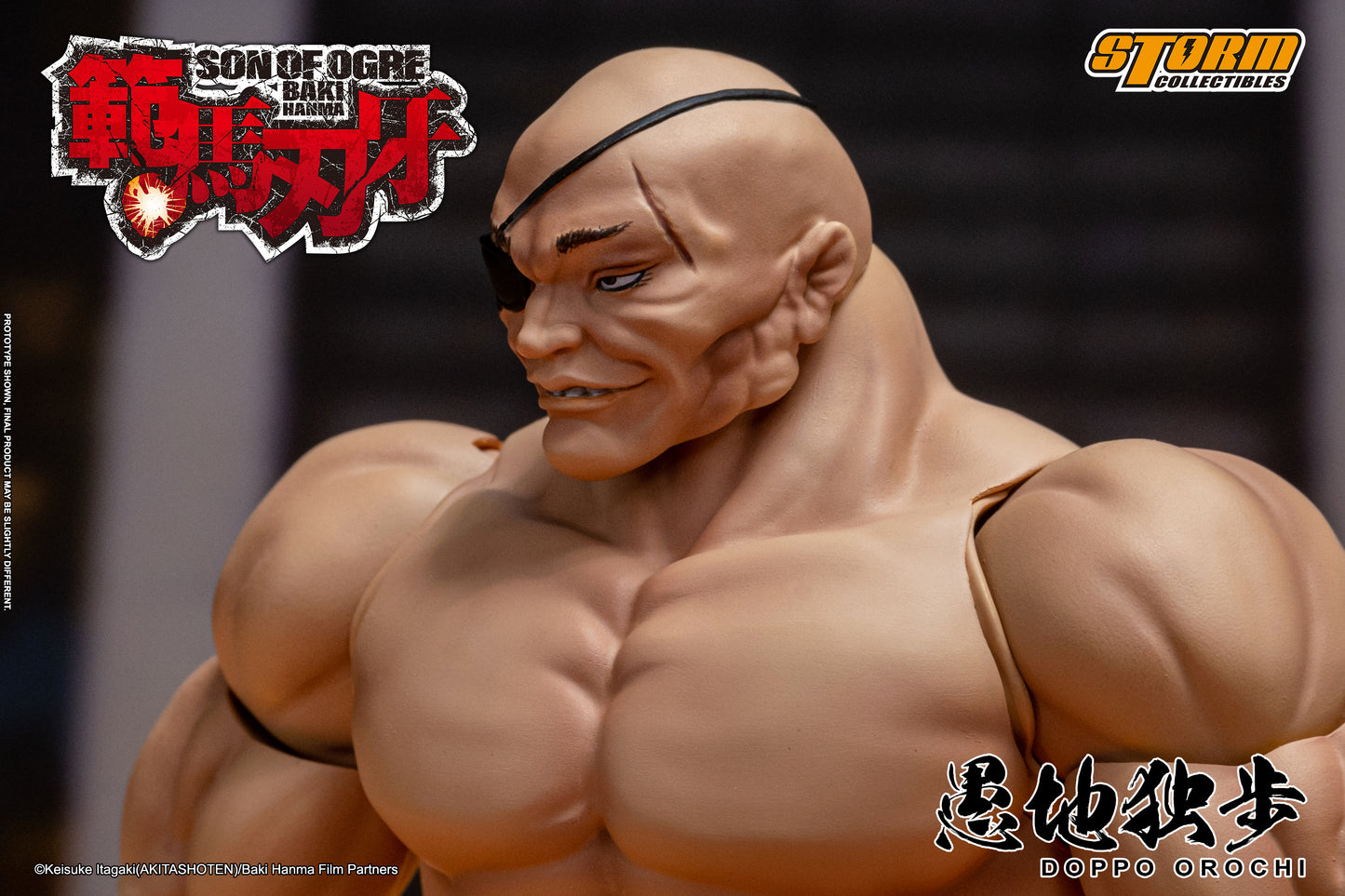 In Stock: DOPPO OROCHI - SON OF OGRE BAKI HANMA Action Figure