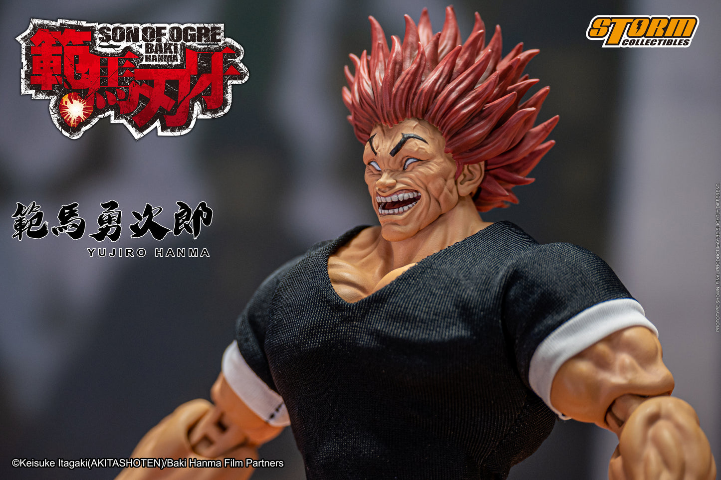 In Stock: YUJIRO HANMA - Baki Hanma: Son of Ogre Action Figure