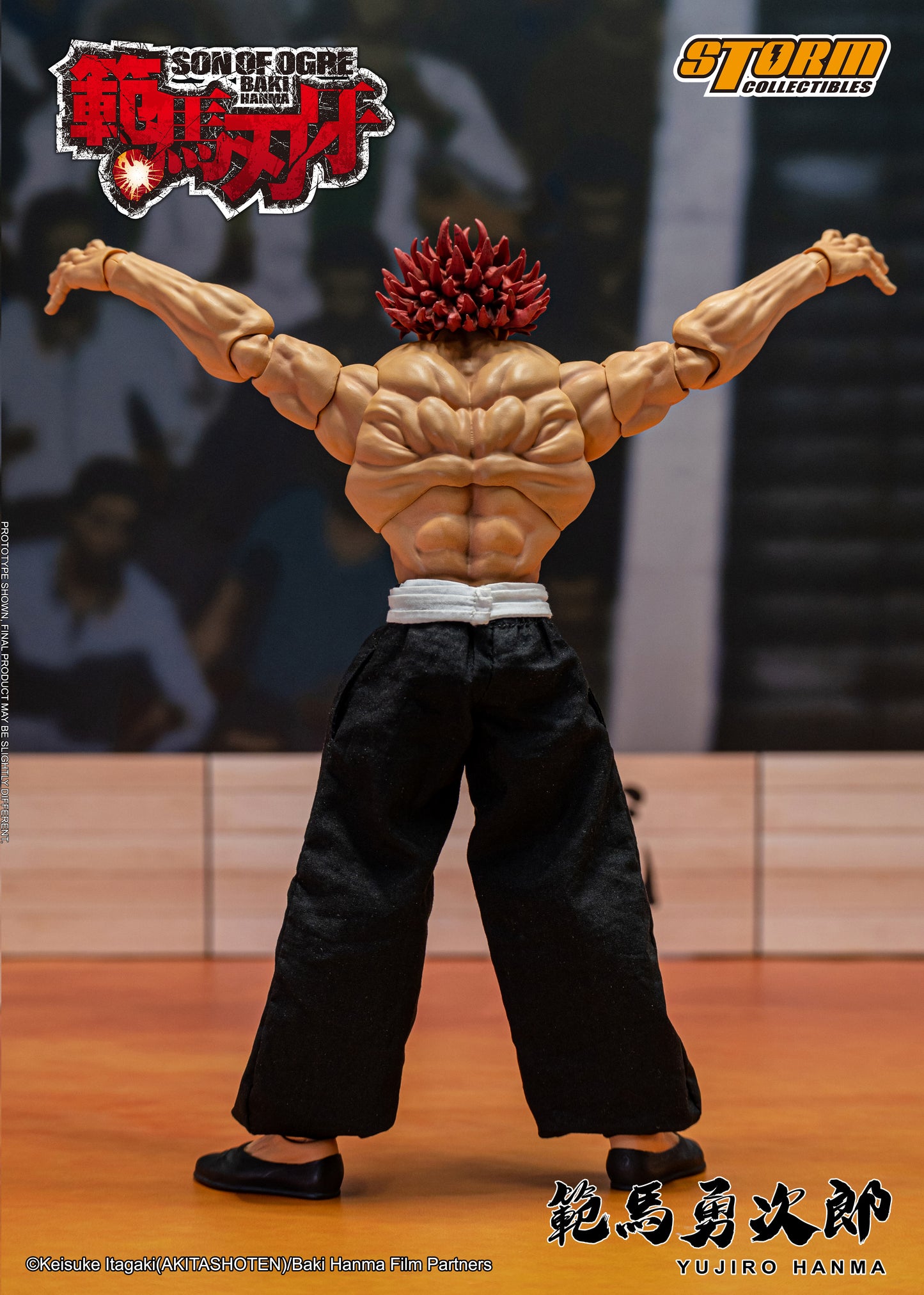 In Stock: YUJIRO HANMA - Baki Hanma: Son of Ogre Action Figure