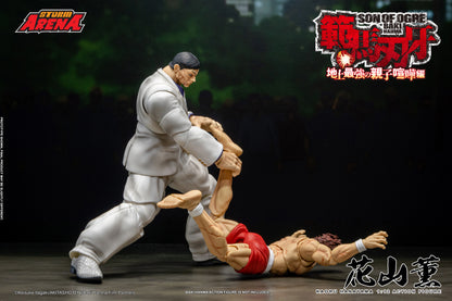 In Stock: KAORU HANAYAMA - BAKI HANMA STORM ARENA 1/12 Scale