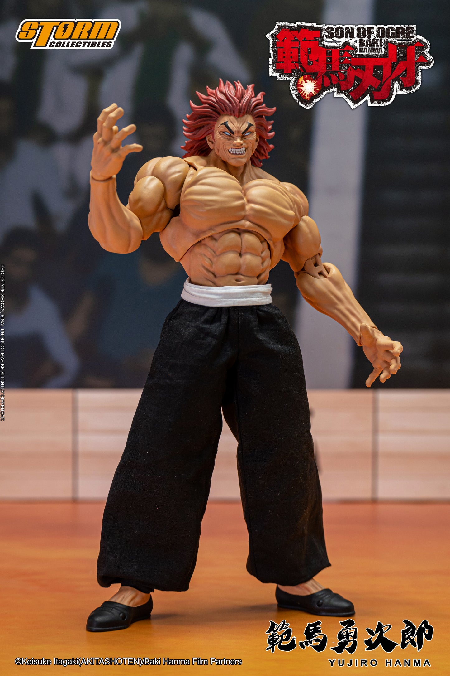 In Stock: YUJIRO HANMA - Baki Hanma: Son of Ogre Action Figure