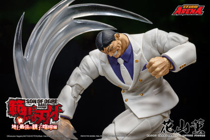 In Stock: KAORU HANAYAMA - BAKI HANMA STORM ARENA 1/12 Scale