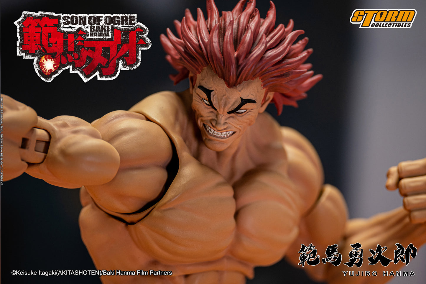 In Stock: YUJIRO HANMA - Baki Hanma: Son of Ogre Action Figure