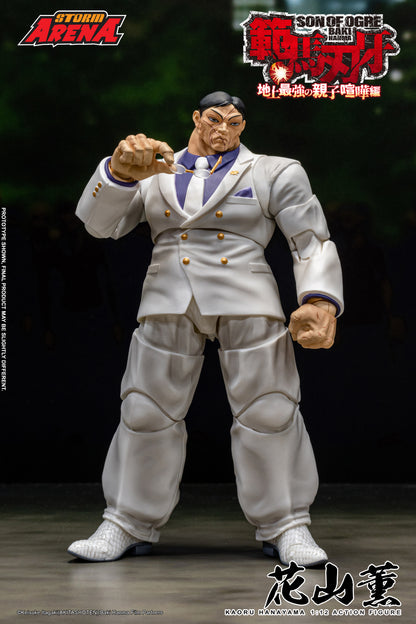 In Stock: KAORU HANAYAMA - BAKI HANMA STORM ARENA 1/12 Scale