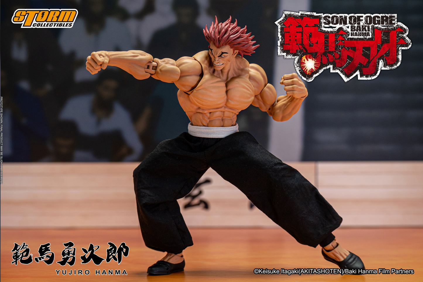 In Stock: YUJIRO HANMA - Baki Hanma: Son of Ogre Action Figure
