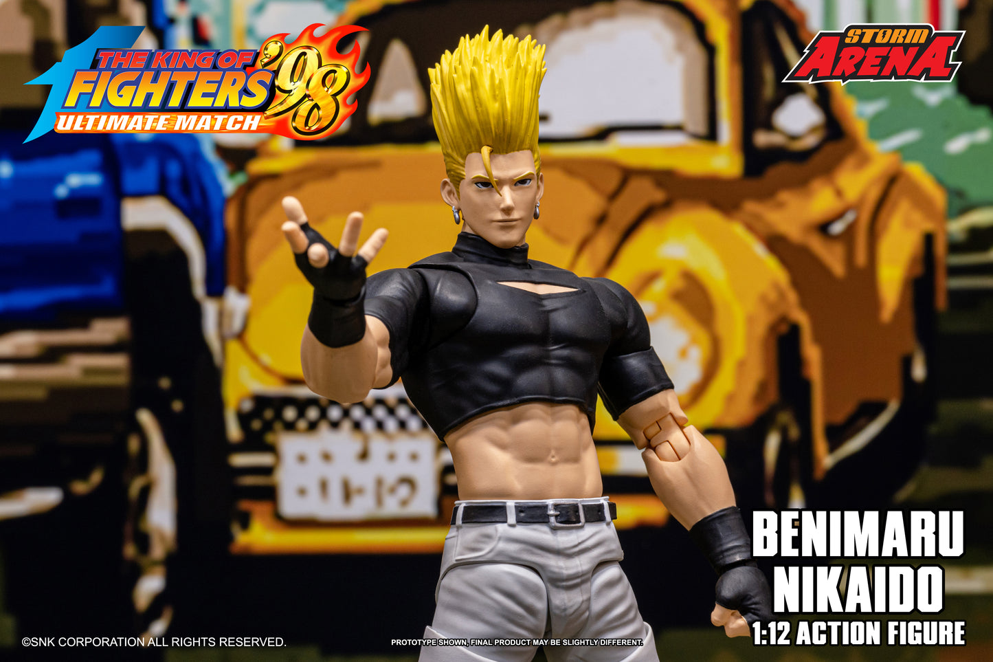 Pre-order: BENIMARU NIKAIDO - THE KING OF FIGHTERS’98 UM STORM ARENA 1/12 Scale