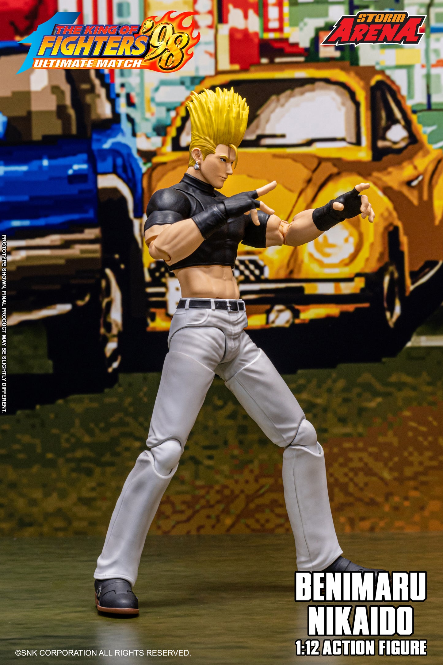 Pre-order: BENIMARU NIKAIDO - THE KING OF FIGHTERS’98 UM STORM ARENA 1/12 Scale