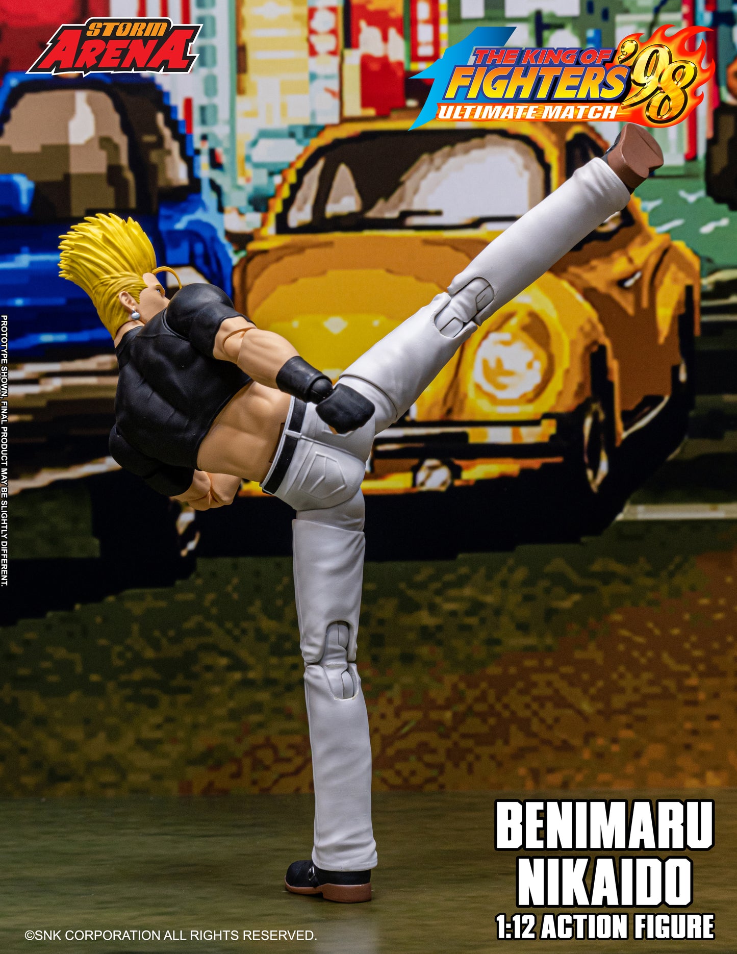 Pre-order: BENIMARU NIKAIDO - THE KING OF FIGHTERS’98 UM STORM ARENA 1/12 Scale