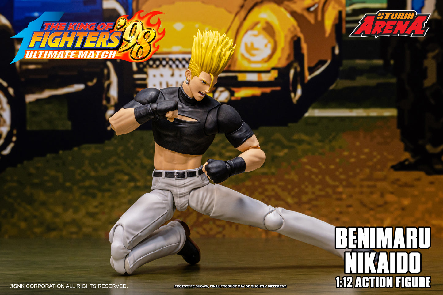 Pre-order: BENIMARU NIKAIDO - THE KING OF FIGHTERS’98 UM STORM ARENA 1/12 Scale