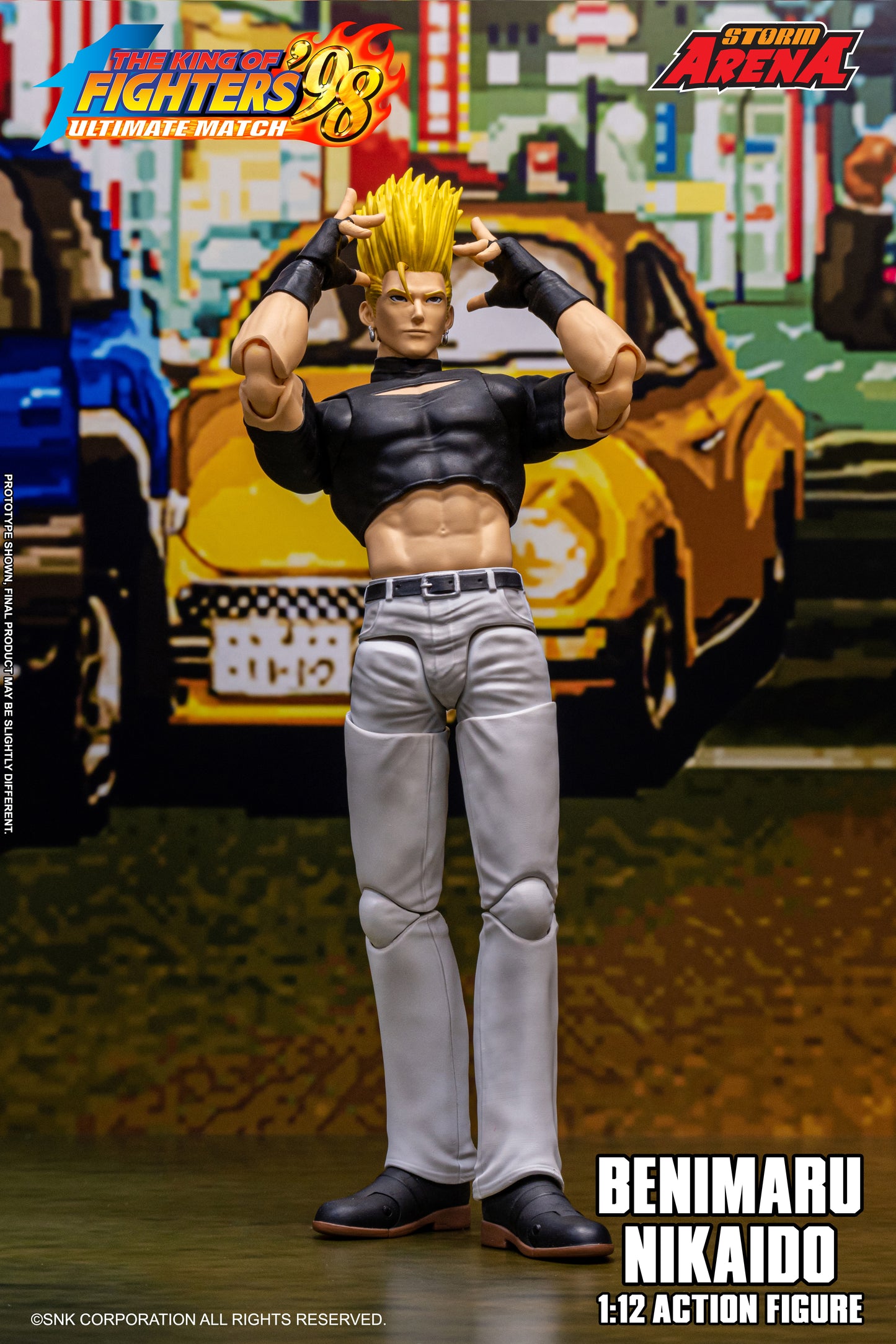 Pre-order: BENIMARU NIKAIDO - THE KING OF FIGHTERS’98 UM STORM ARENA 1/12 Scale