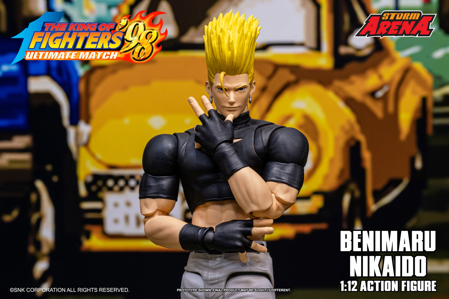 Pre-order: BENIMARU NIKAIDO - THE KING OF FIGHTERS’98 UM STORM ARENA 1/12 Scale