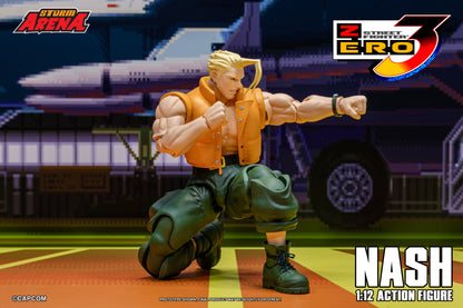 In Stock: NASH - STREET FIGHTER ALPHA (ZERO) 3 "STORM ARENA" 1/12 Scale