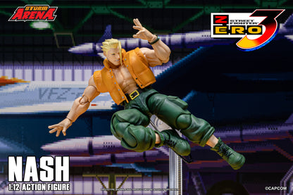 In Stock: NASH - STREET FIGHTER ALPHA (ZERO) 3 "STORM ARENA" 1/12 Scale