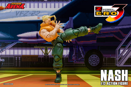 In Stock: NASH - STREET FIGHTER ALPHA (ZERO) 3 "STORM ARENA" 1/12 Scale