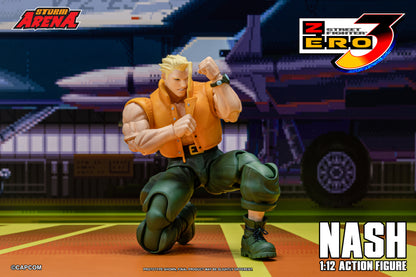 In Stock: NASH - STREET FIGHTER ALPHA (ZERO) 3 "STORM ARENA" 1/12 Scale